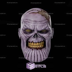 Cosplay STL Files Zombie Thanos Helmet