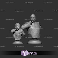 Dr Evil and Mini Me Bust 3D Printer Files