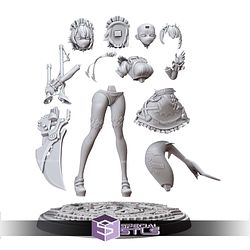 Ellen Joe Standalone from ZZZ Diorama STL Files