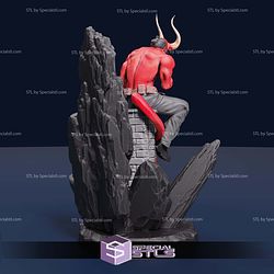 Hellboy Thinking and Cigarette STL Files