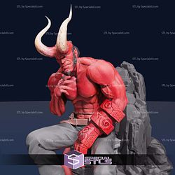 Hellboy Thinking and Cigarette STL Files