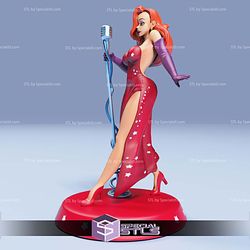 Jessica Rabbit on Stage 2025 3D Printer Files