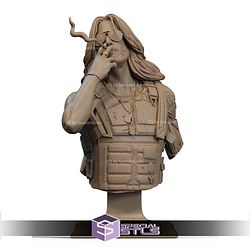 Johnny Silverhand Cigarette Bust STL Files