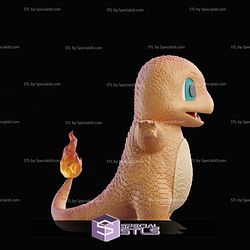 Life Size Realistic Charmander 3D Printer Files