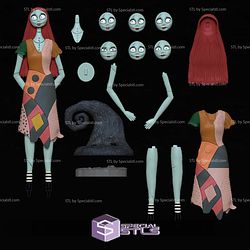 Life Size Sally Nightmare Before Christmas STL Files