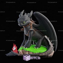 Life Size Toothless 3D Printer Files