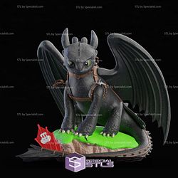 Life Size Toothless 3D Printer Files