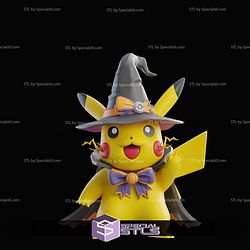 Life Size Wizard Pikachu Pokemon STL Files