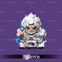 Luffy Nika Mini Chibi 3D Printer Files