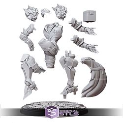 Lycaon Standalone from ZZZ Diorama STL Files