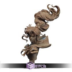 Makoto Kino Angry Bust STL Files