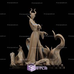 Maleficent Black Dragon NSFW STL Files