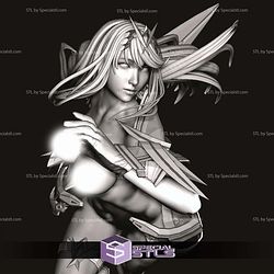 Mythra Xenoblade Action Pose V3 STL Files