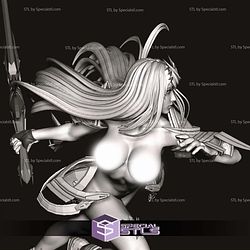 Mythra Xenoblade Action Pose V3 STL Files
