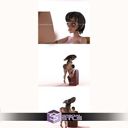 Sexy Waifu NSFW Vampire Mavis STL Files