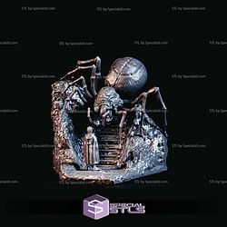 Simple STL Collection Shelob Diorama