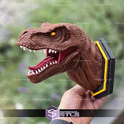 Simple STL Collection T Rex Wall Decoration