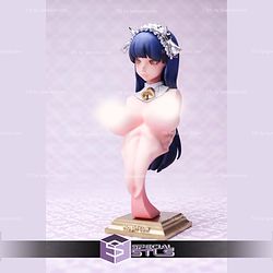 Stepgirl Cow Bust 3D Printer Files