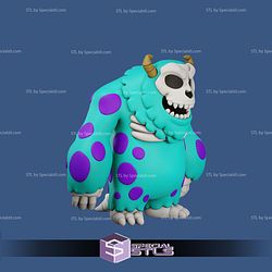 Sullivan Pixar Skull Head 3D Printer Files