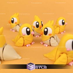 Super Basic STL Canary and Cockatiel