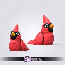 Super Basic STL Cardinal Bird