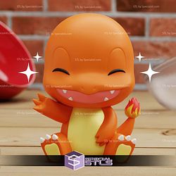 Super Basic STL Charmander Chibi