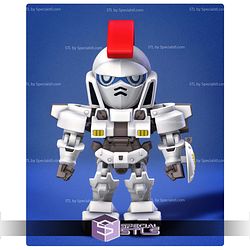 Super Basic STL Chibi Flexi Gundam Tallgeese