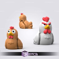 Super Basic STL Chicken