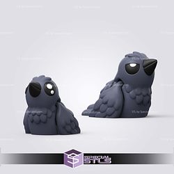 Super Basic STL Crow