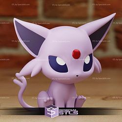 Super Basic STL Espeon Chibi
