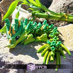 Super Basic STL Flexi Baby Bamboo Dragon