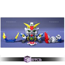 Super Basic STL Flexi Chibi Gundam Wing