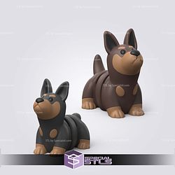 Super Basic STL Flexi Doberman