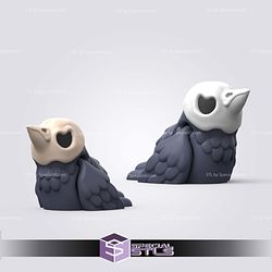 Super Basic STL Flexi Halloween Crows
