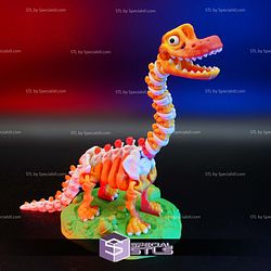 Super Basic STL Flexi Skeleton Brachiosaurus