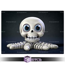 Super Basic STL Flexi Skelly Octopus