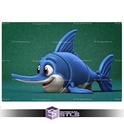 Super Basic STL Flexi Swordfish