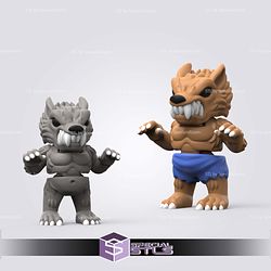 Super Basic STL Flexi WereWolf