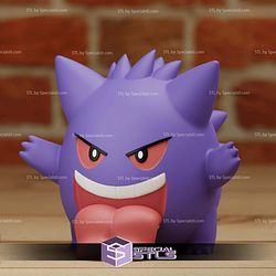 Super Basic STL Gengar Chibi