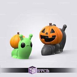 Super Basic STL Halloween Snail