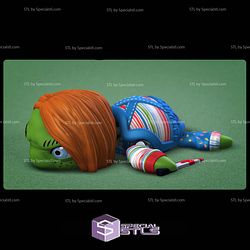 Super Basic STL Halloween Turtle Chucky