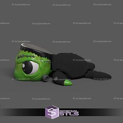 Super Basic STL Halloween Turtle Frankenstein