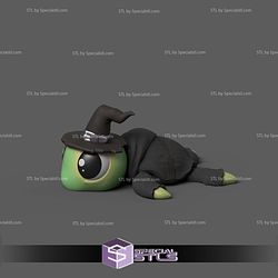 Super Basic STL Halloween Turtle Witch