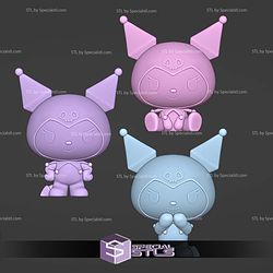 Super Basic STL Kuromi Chibi