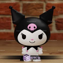 Super Basic STL Kuromi Chibi