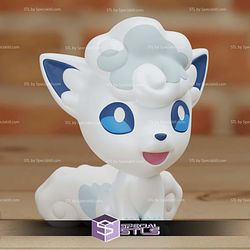Super Basic STL Lapras Vulpix Aloha Chibi