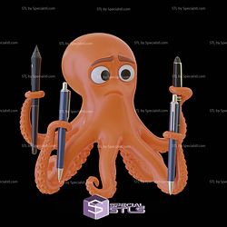 Super Basic STL Octopus Pen Holder