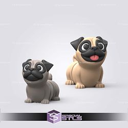 Super Basic STL Pug