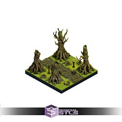 The Creepy Swamp Dungeon Blocks Campaign STL Miniatures