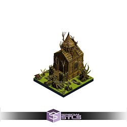 The Creepy Swamp Dungeon Blocks Campaign STL Miniatures